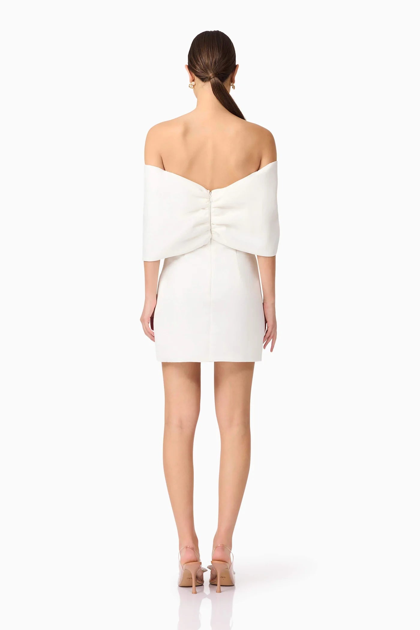 ELLIATT - Dandelion Off The Shoulder Mini Dress - White