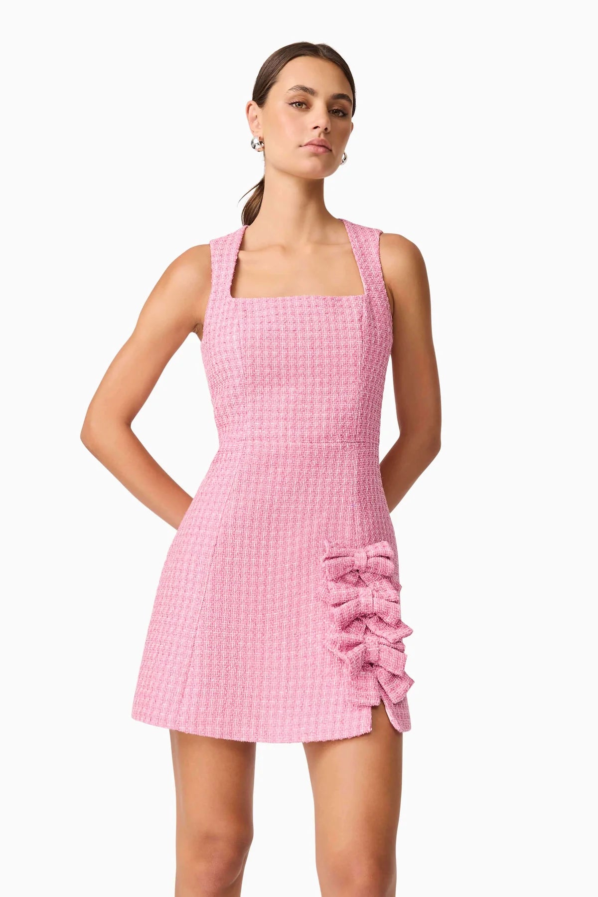 Alia A Line Mini Dress - Pink - L - ELLIATT Alia A Line Mini Dress - Pink - L - ELLIATT
