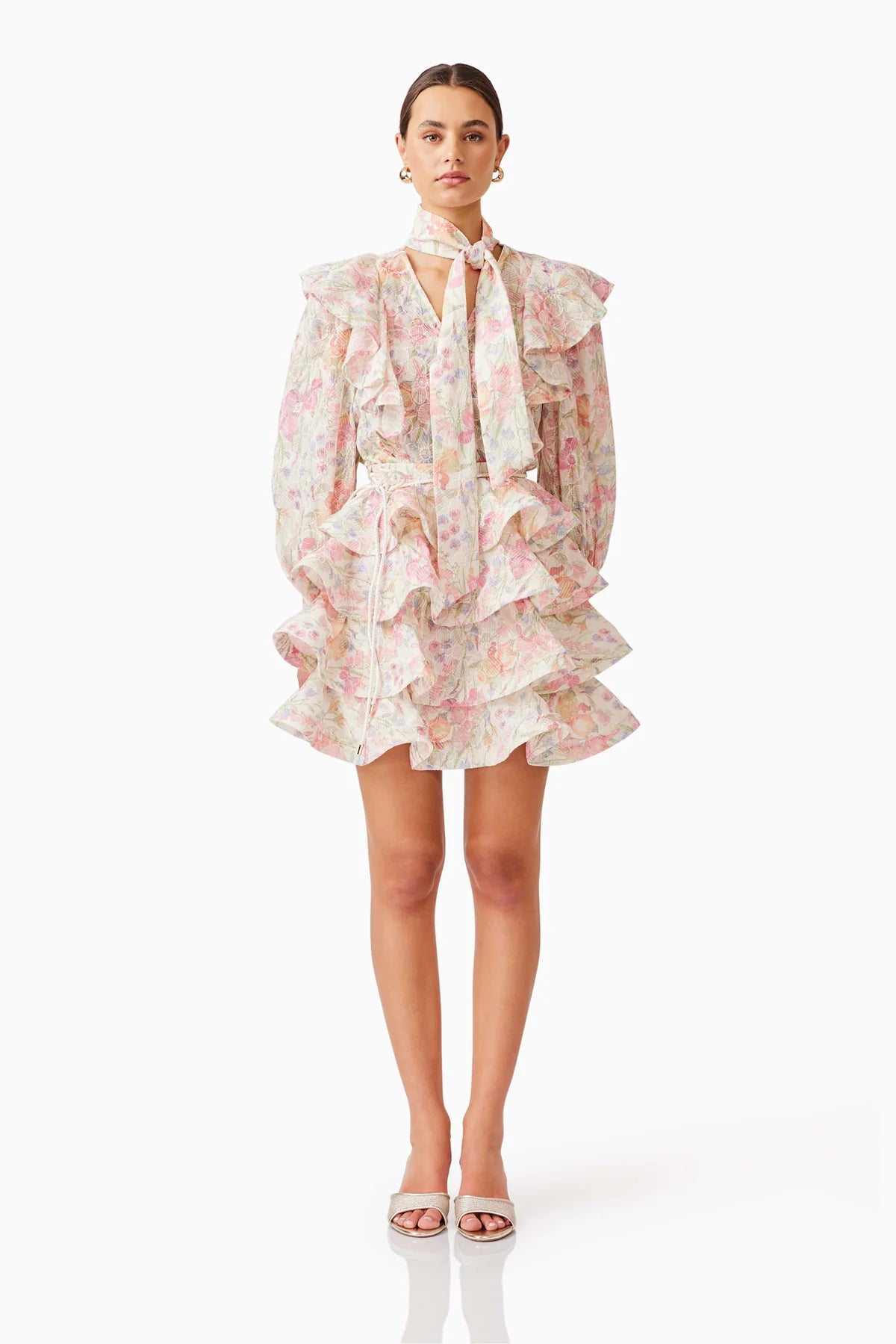 ELLIATT - Almia Frill Top - Floral