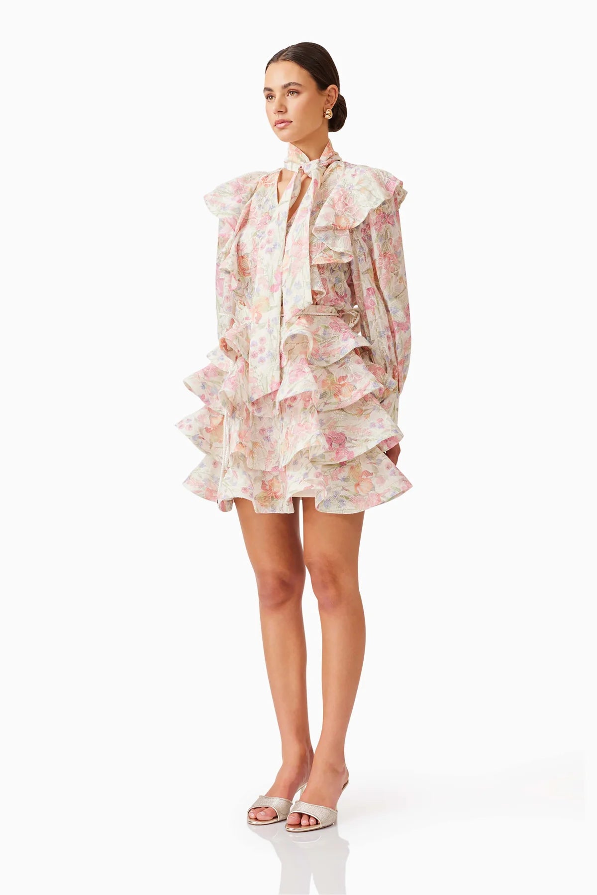 ELLIATT - Almia Frill Top - Floral