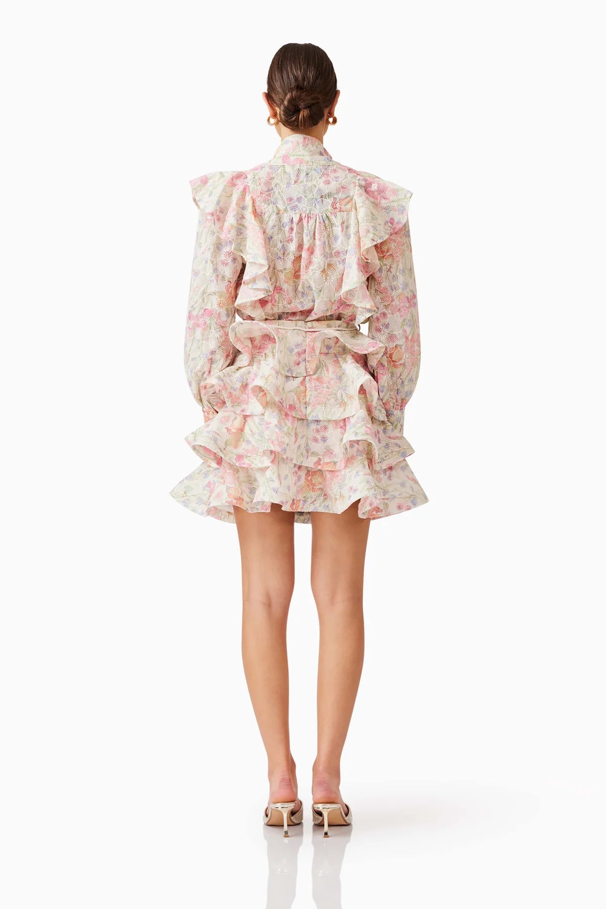 ELLIATT - Almia Frill Top - Floral