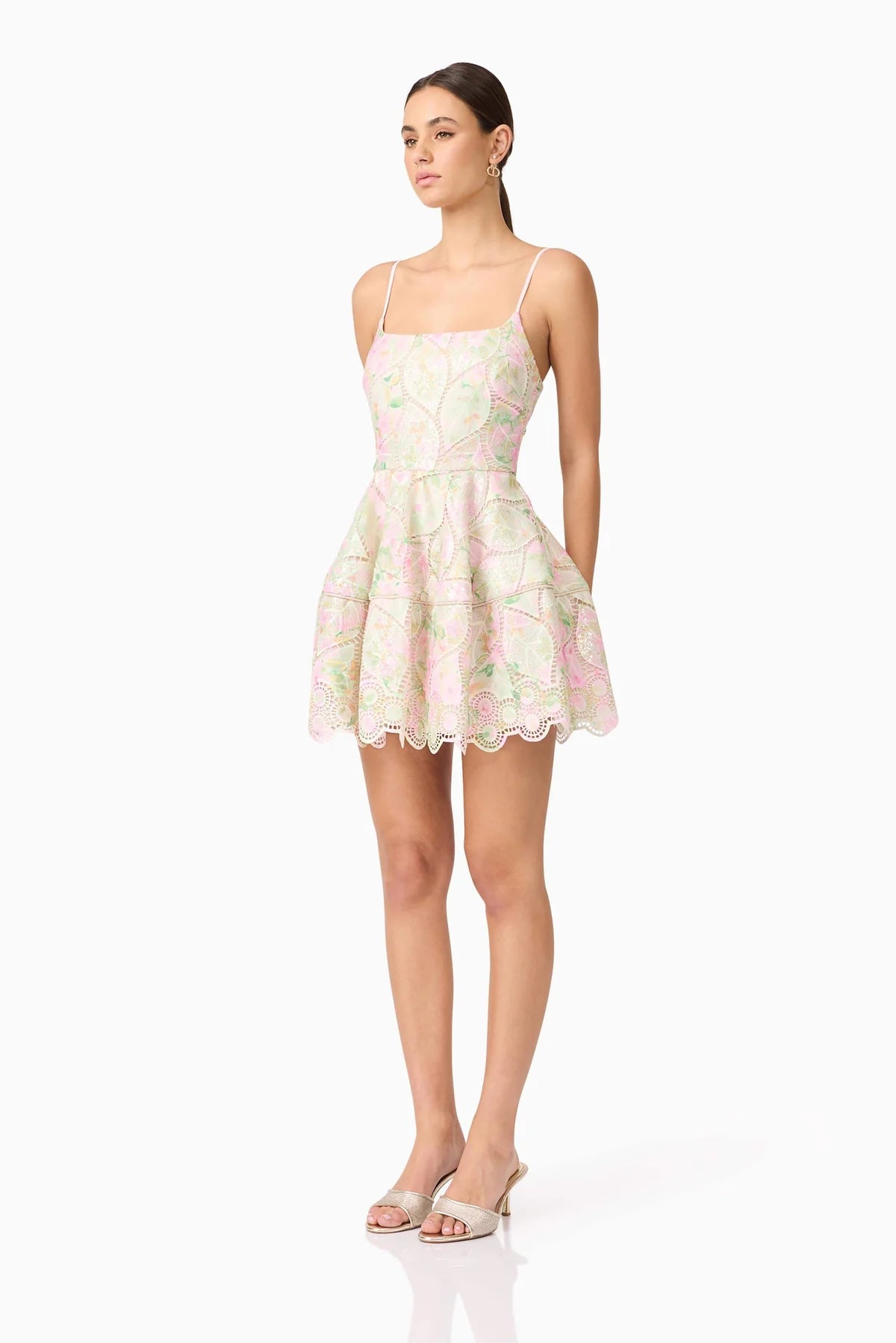 Indria Mini Dress - Floral