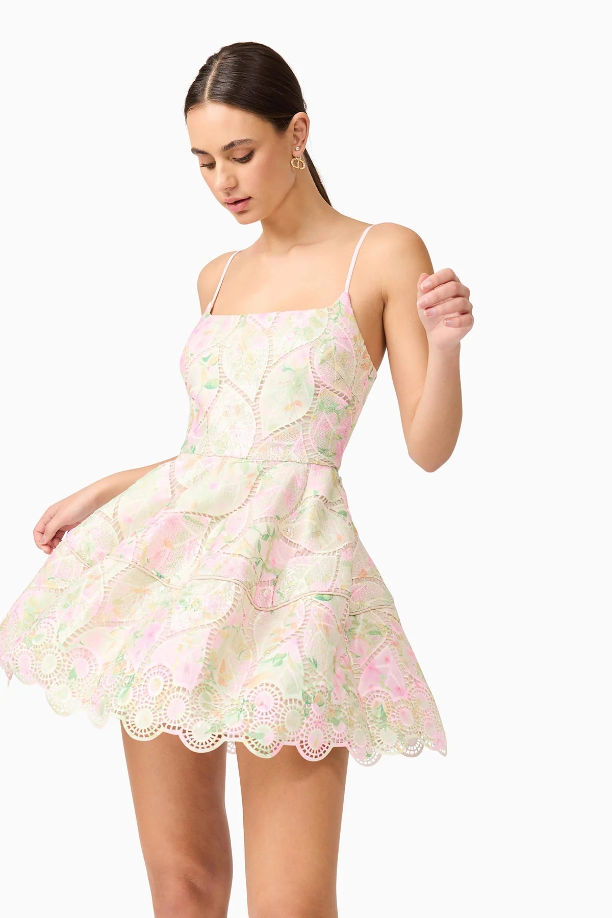 Indria Mini Dress - Floral