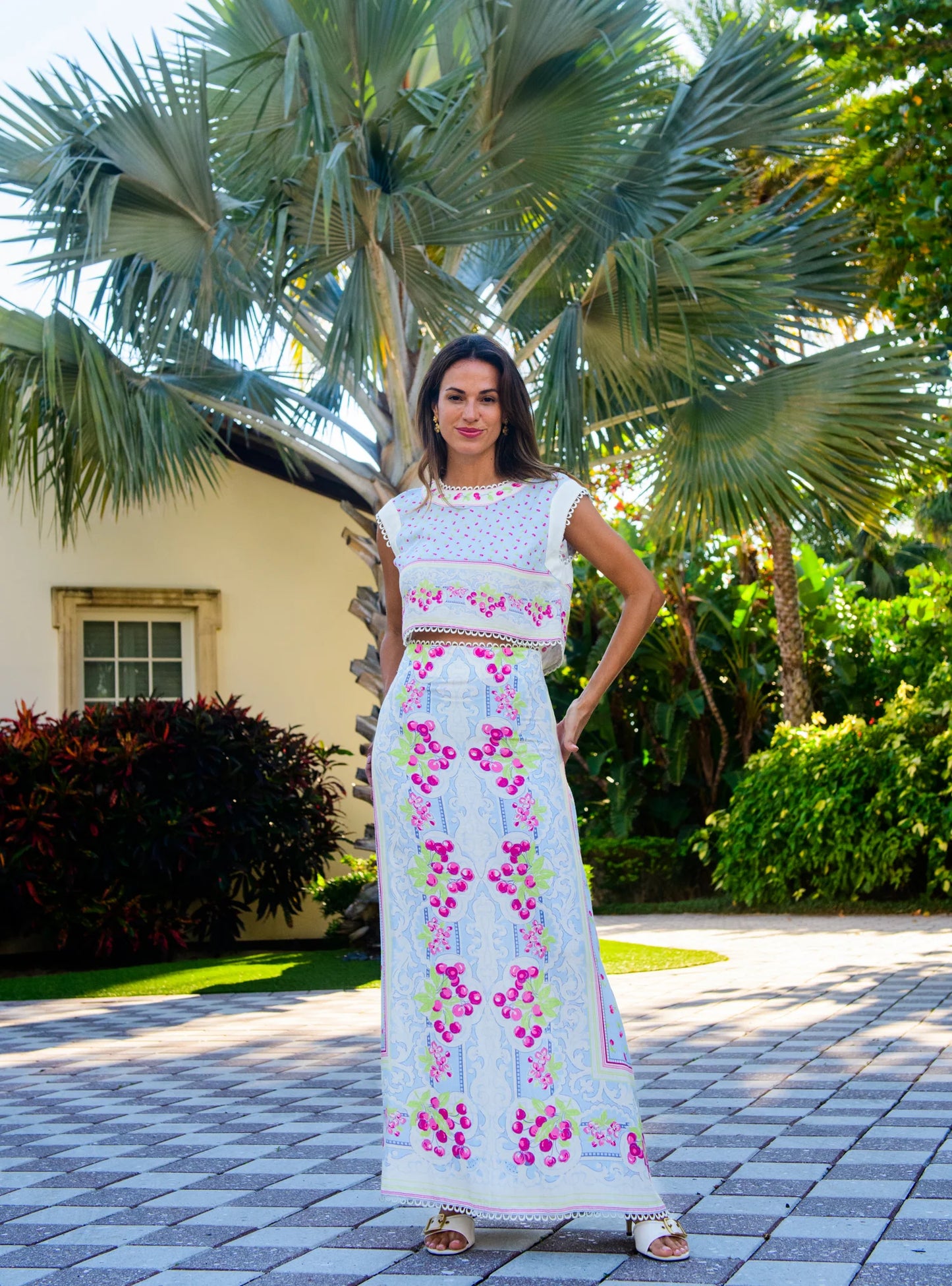 Anita Skirt in Cherries