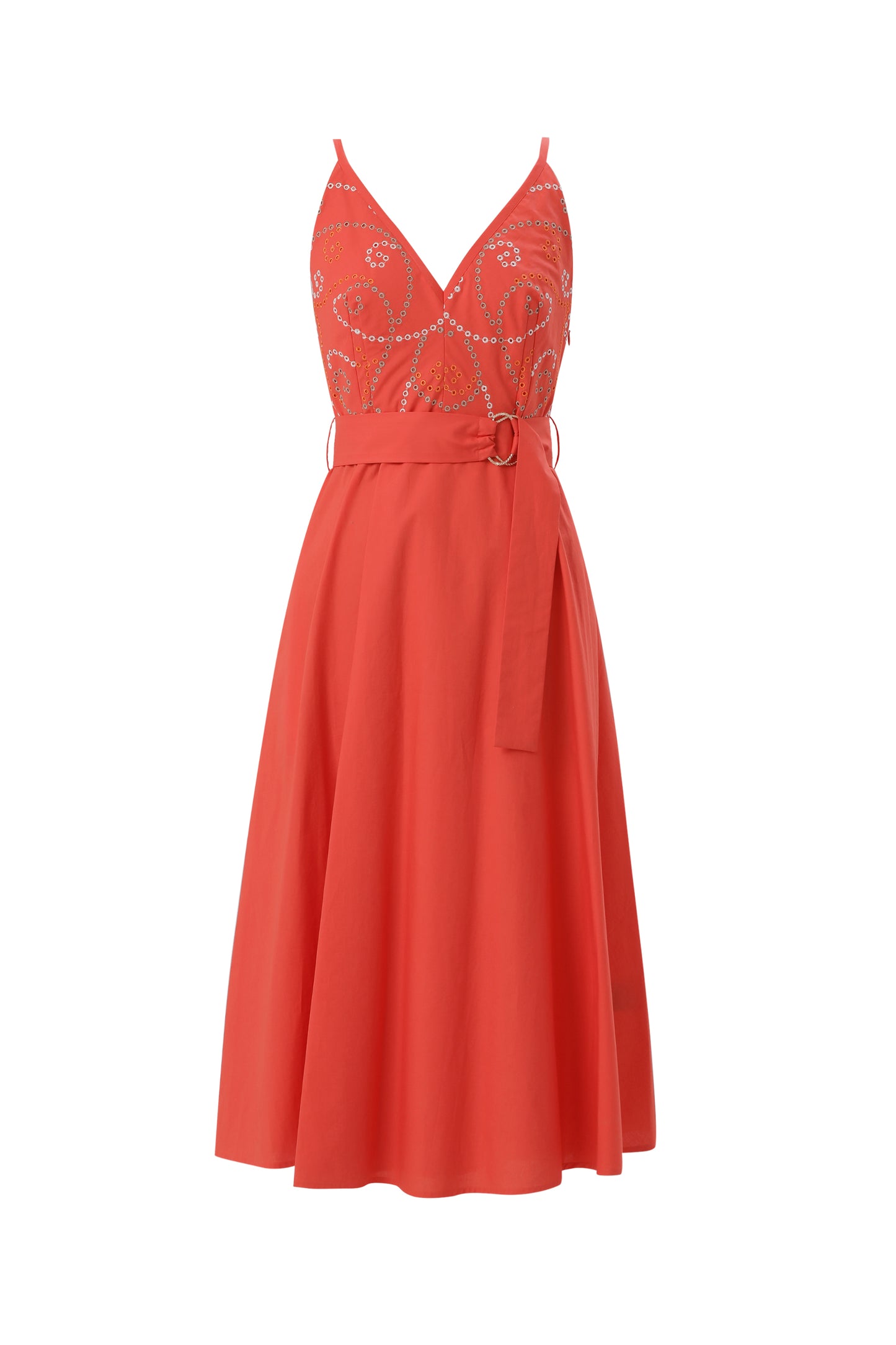 Emily Lovelock - Nicole Dress - Radiant Red