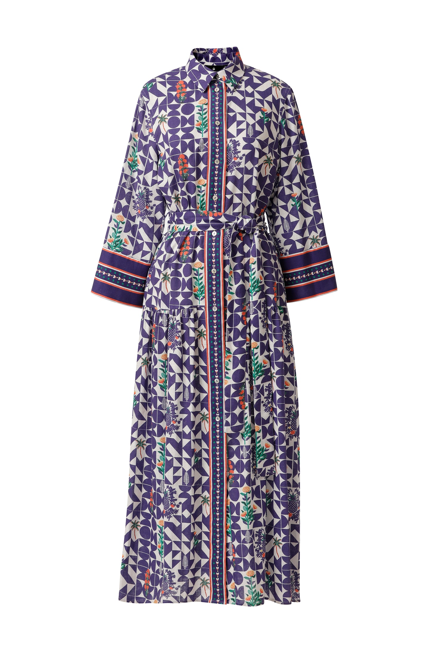 Emily Lovelock - Agatha Dress - Indigo