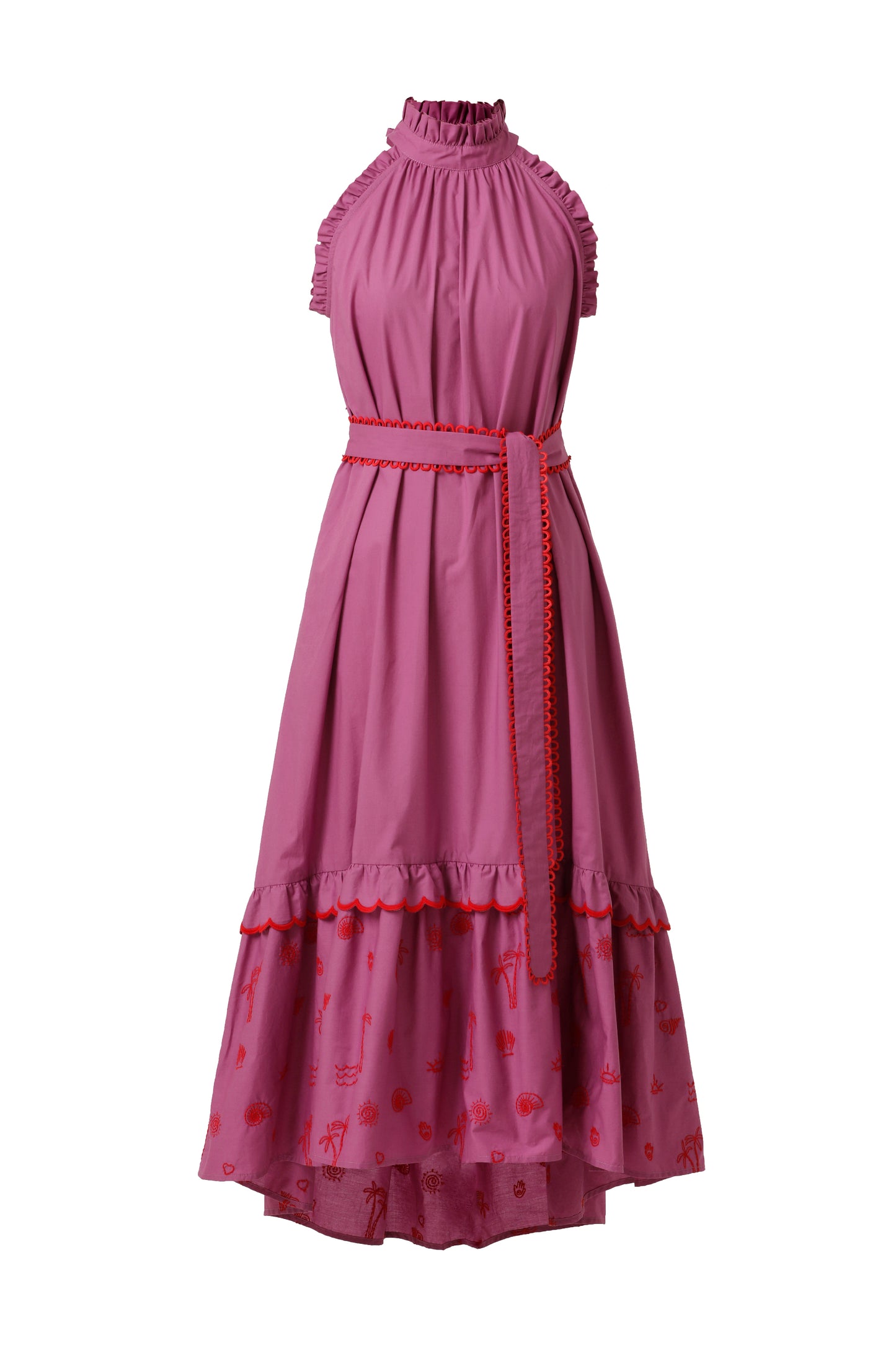 Emily Lovelock - Celine Dress - Mulberry
