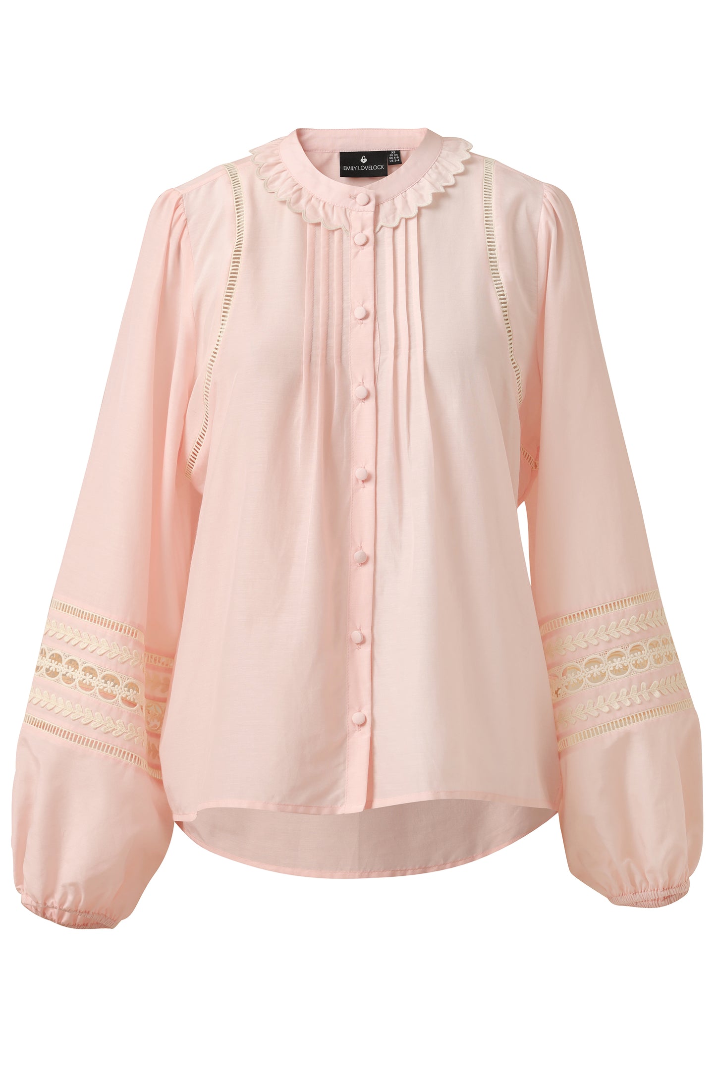 Emily Lovelock - Martha Top - Veiled Rose