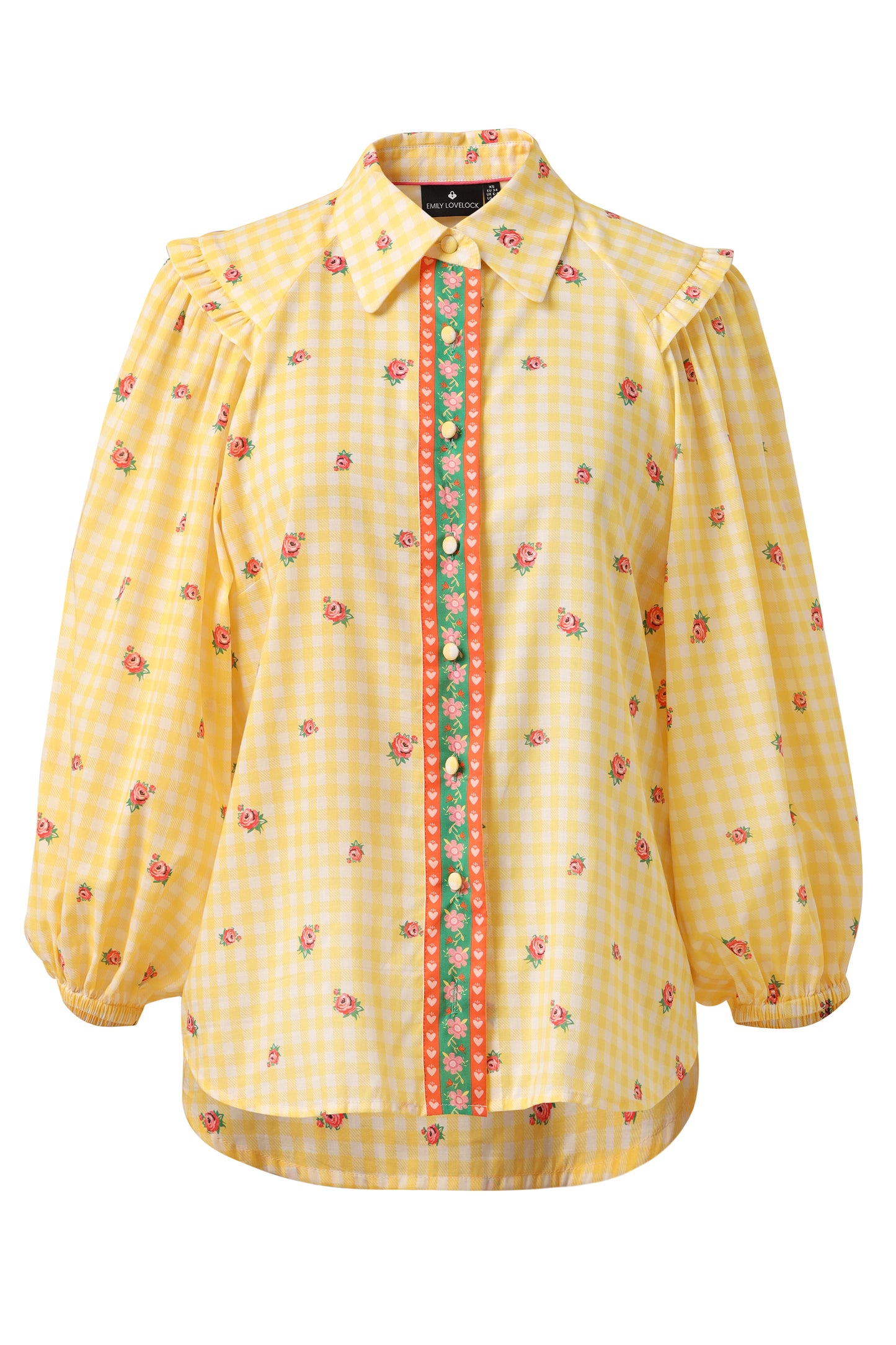 Emily Lovelock - Edie Top - Lemon Drop
