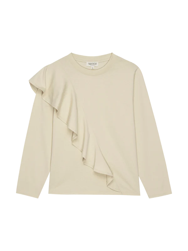 NATION Los Angeles - Farrah Top - Parchment