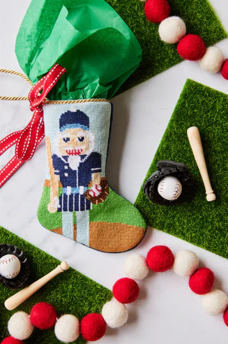 Bauble Stockings - Festive Fastball Nutcracker (Baseball)