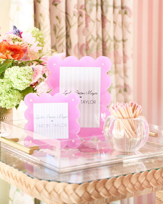 FUCHSIA MINI ACRYLIC PICTURE FRAME