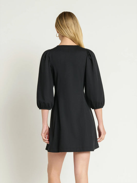 Gilda Mini Dress - Jet Black