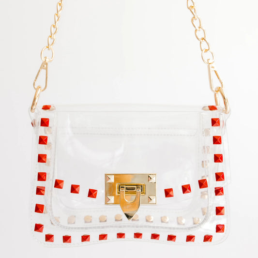 Copy of Clearly Handbags - The Jackie in Red