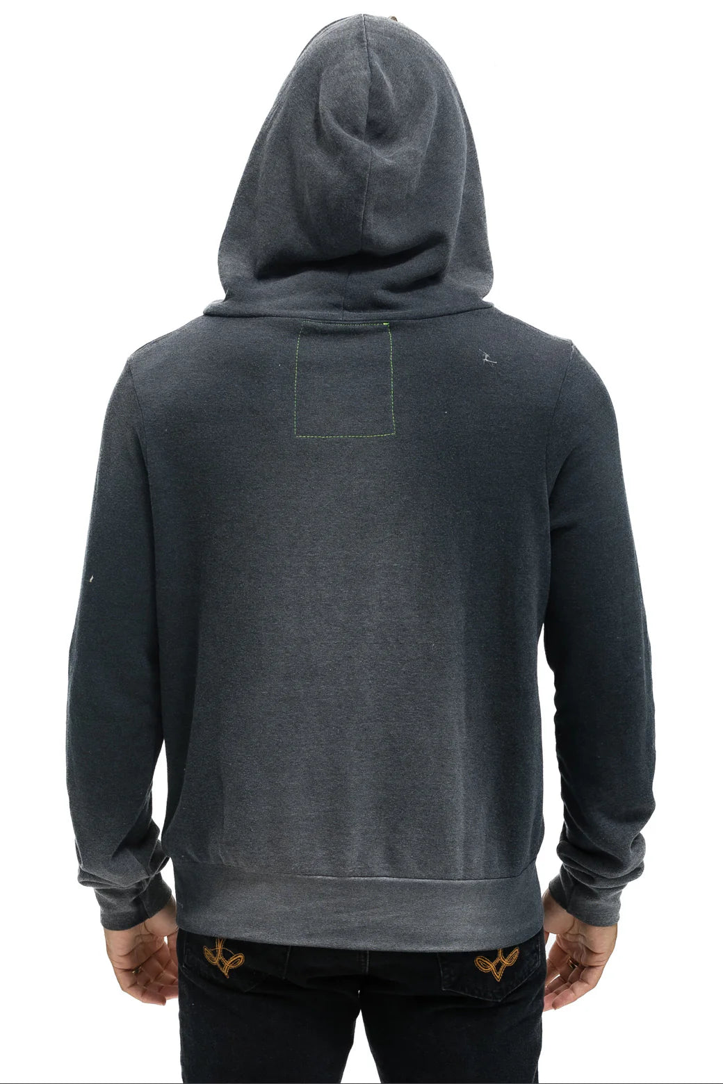Aviator Nation - 5 Stripe Hoodie - Faded Smoke