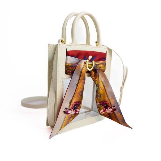 Mini Calista Clear + Ranch Dog Twilly - Oyster