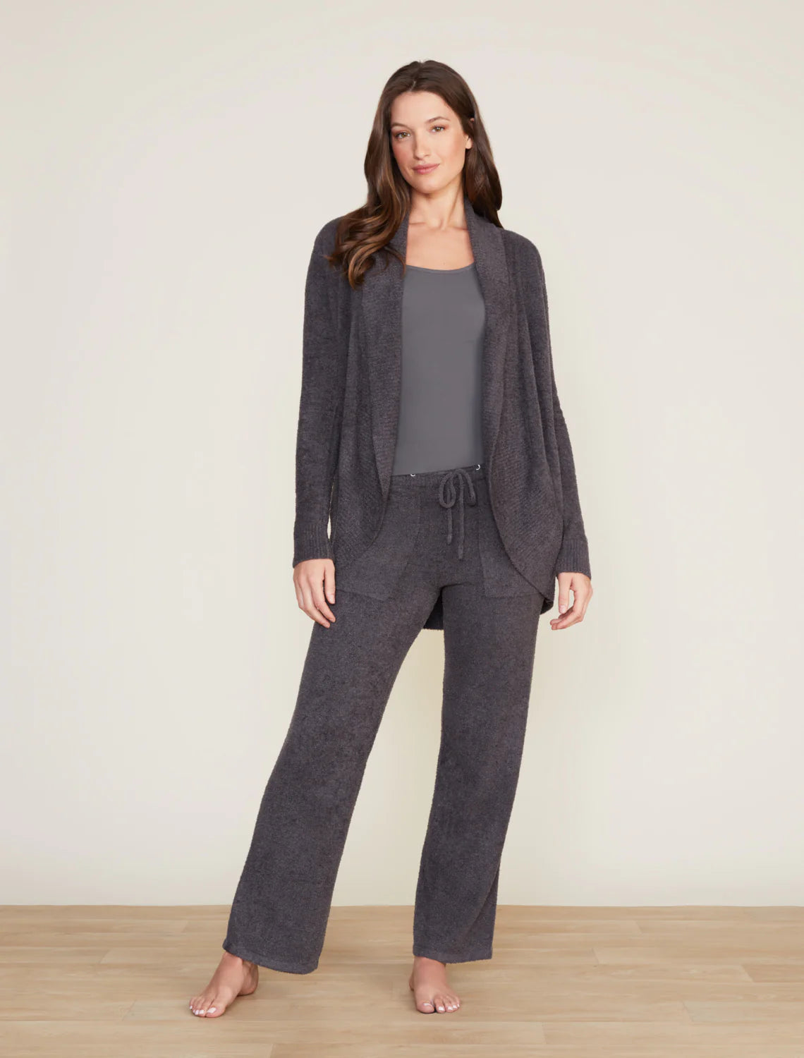 Barefoot Dreams - CozyChic Lite Circle Cardi - Carbon