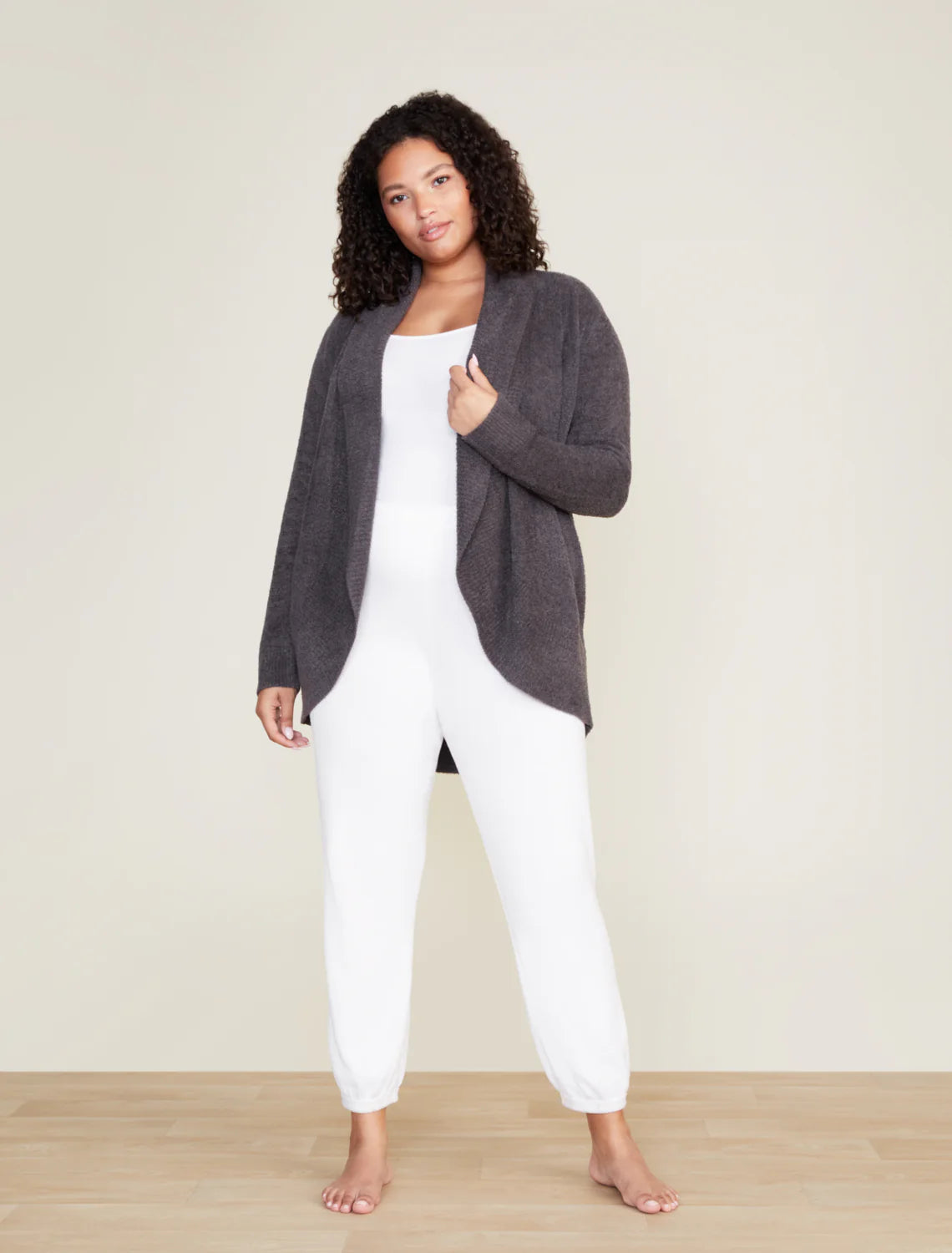 Barefoot Dreams - CozyChic Lite Circle Cardi - Carbon