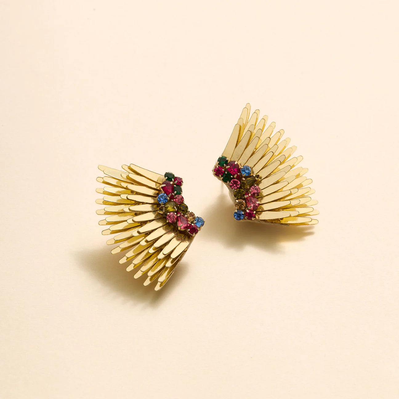 Mignonne Gavigan - Mega Mini Madeline Earrings - Gold Multi