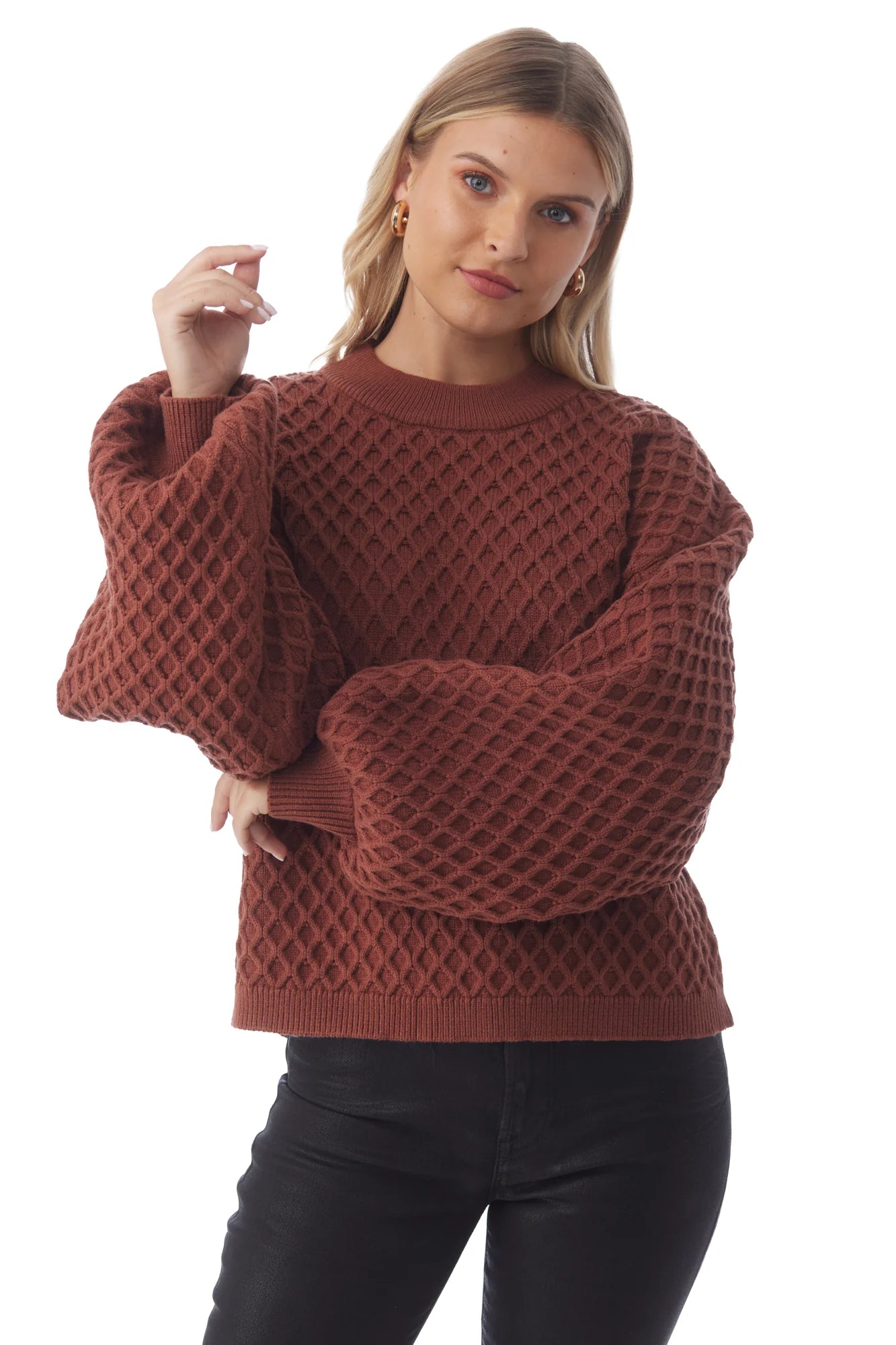 CROSBY - Miller Sweater - Sienna