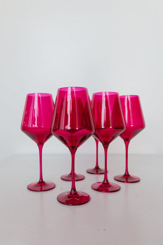 Estelle Colored Wine Stemware (Set of 6)
