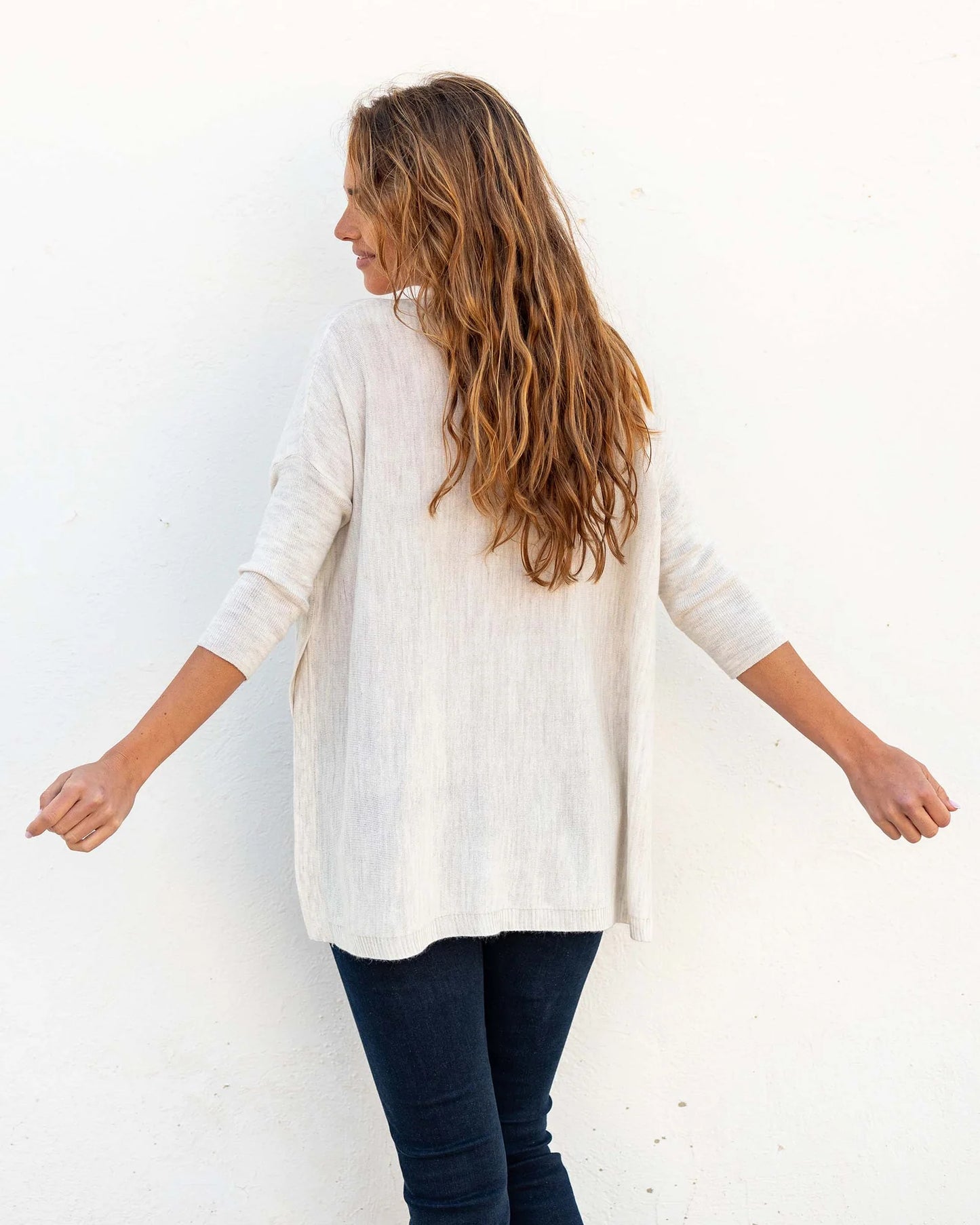 MerSea - Catalina Polo Sweater - Sea Salt