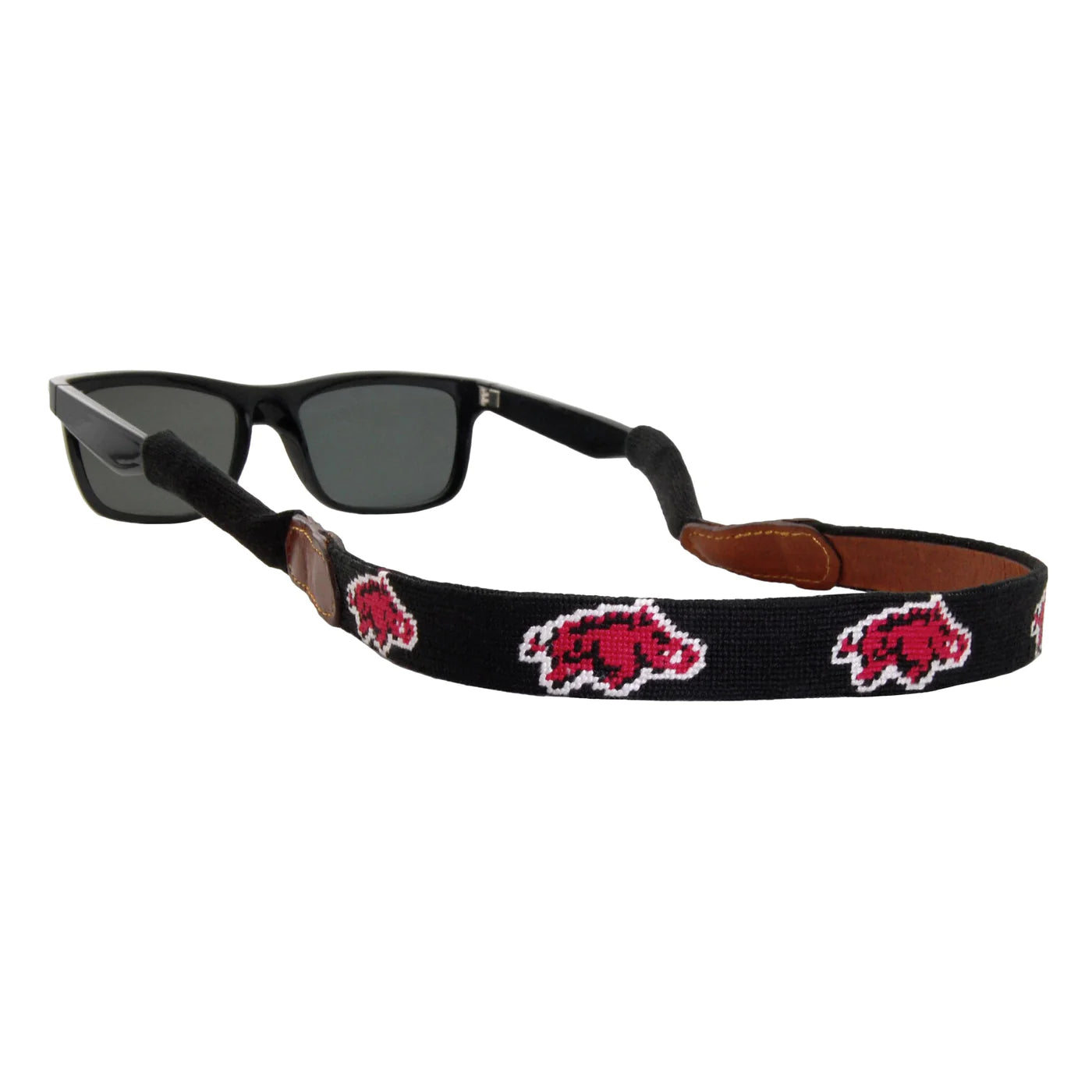 Arkansas Needlepoint Sunglass Strap