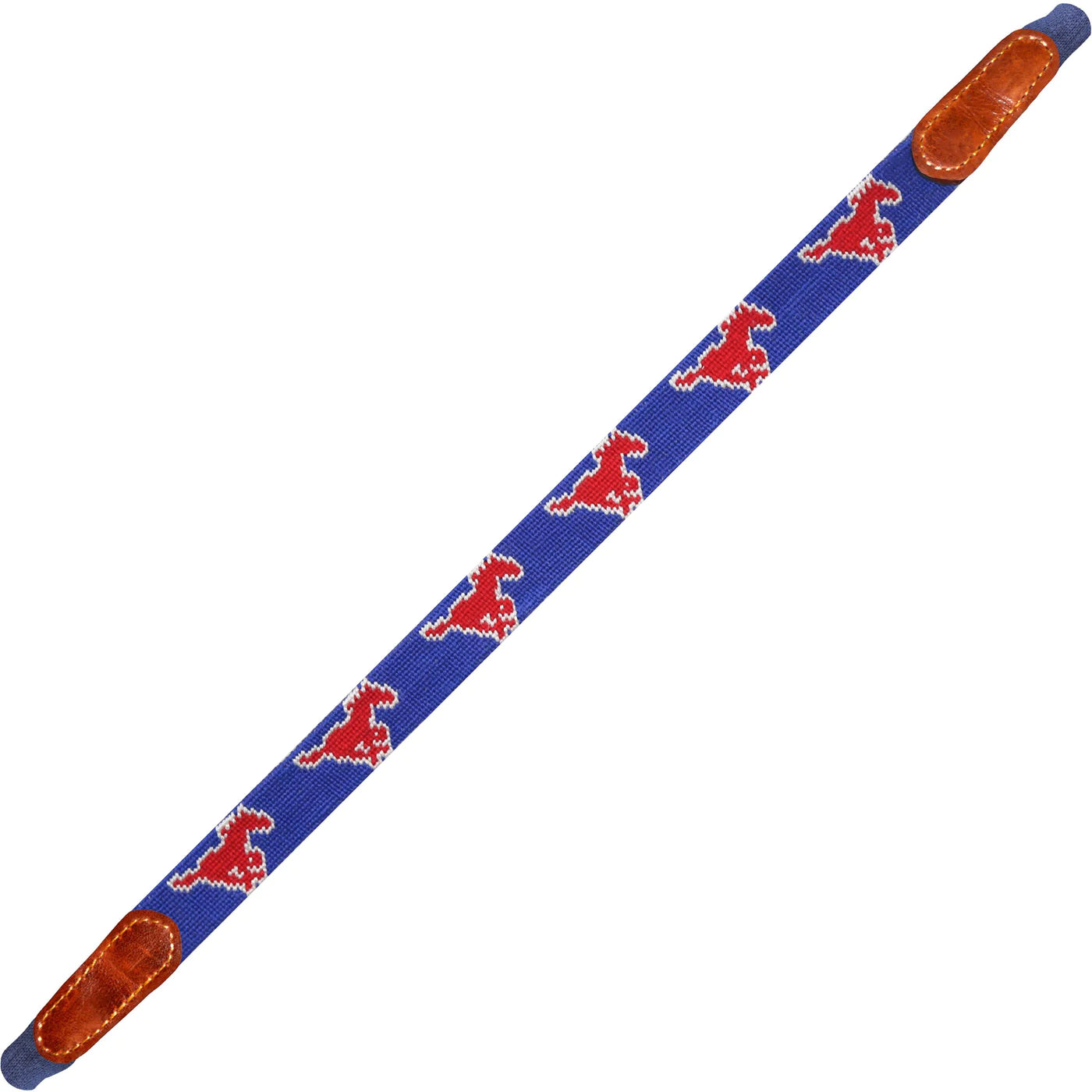 SMU Needlepoint Sunglass Strap