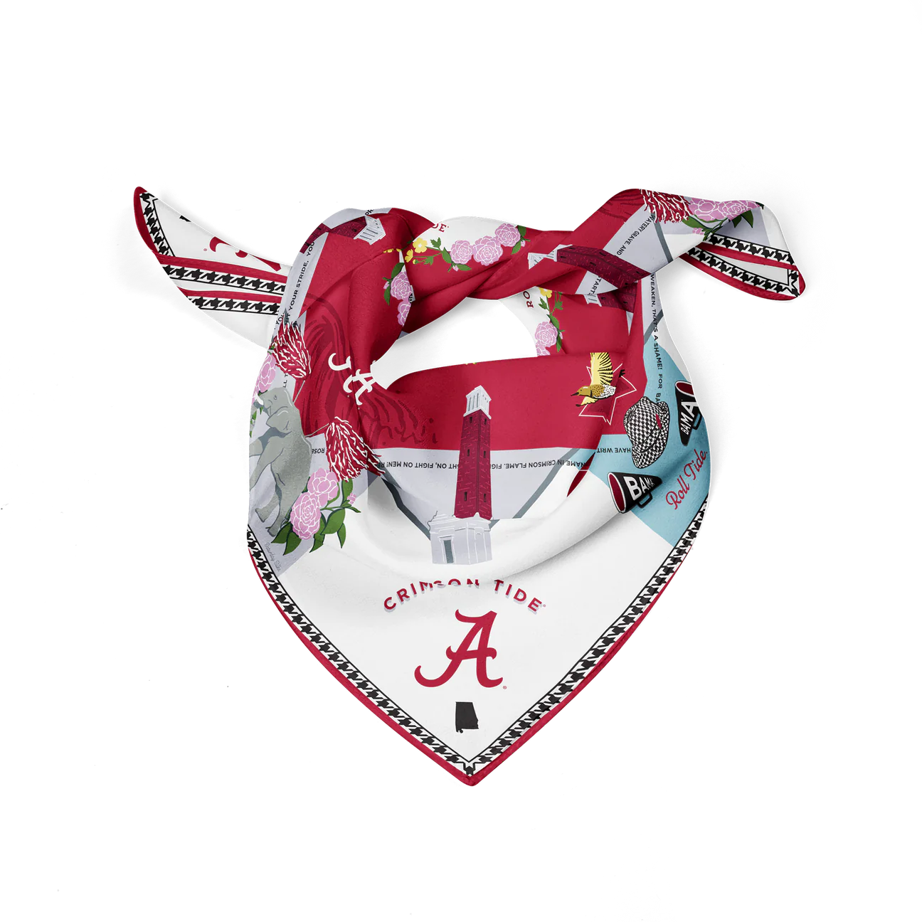 Saturday Silks - Alabama Crimson Tide Saturday Scarf