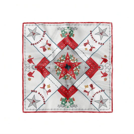 Saturday Silks - Texas Tech Red Raiders Saturday Scarf™