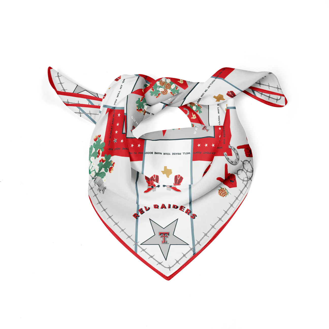 Saturday Silks - Texas Tech Red Raiders Saturday Scarf™