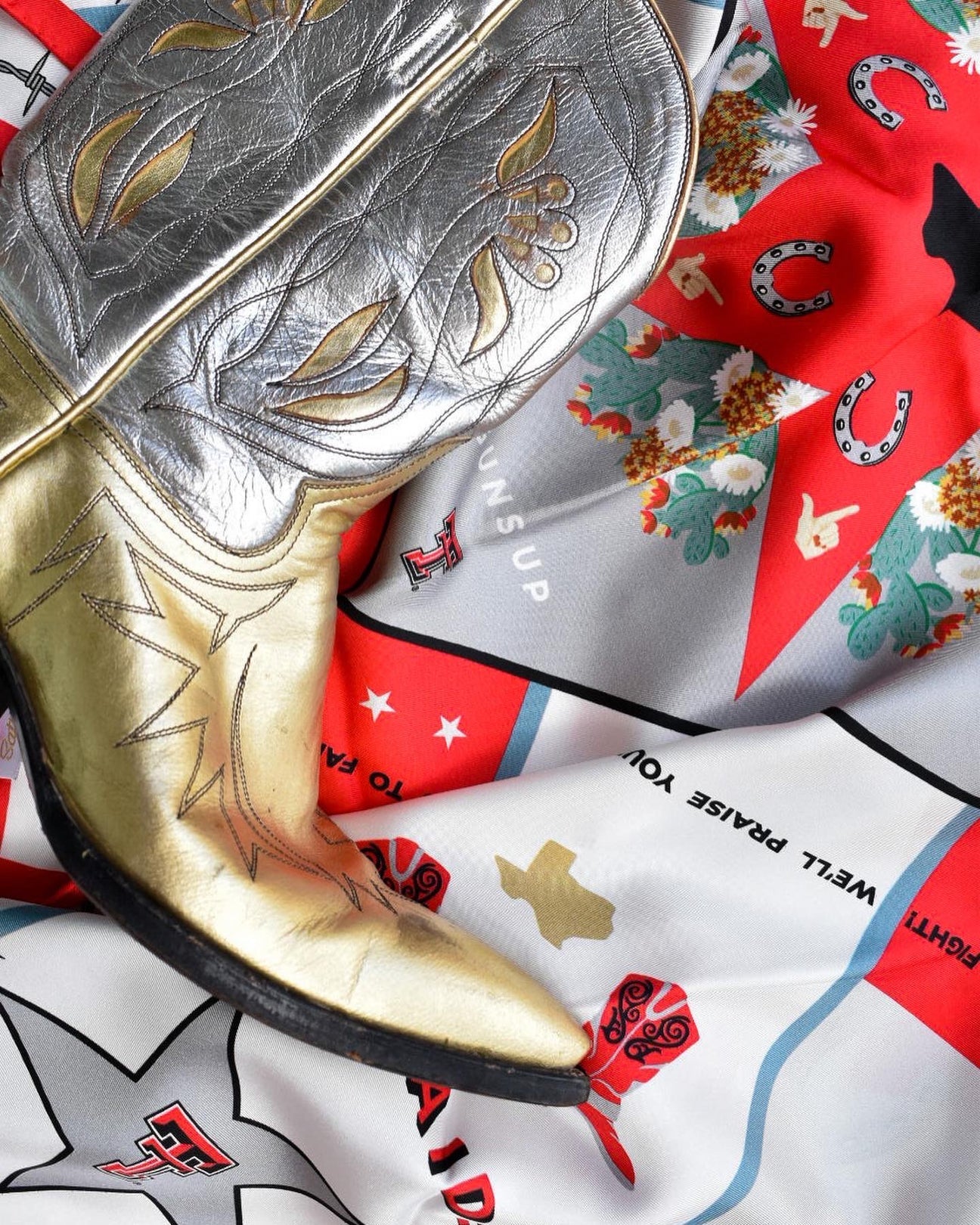 Saturday Silks - Texas Tech Red Raiders Saturday Scarf™