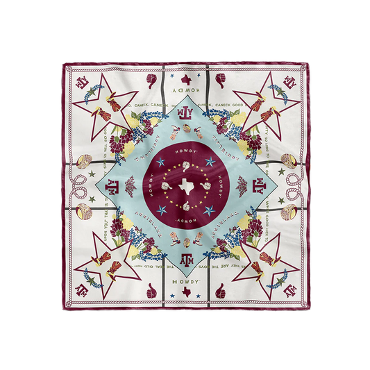 Saturday Silks - Texas A&M Aggies Saturday Scarf™