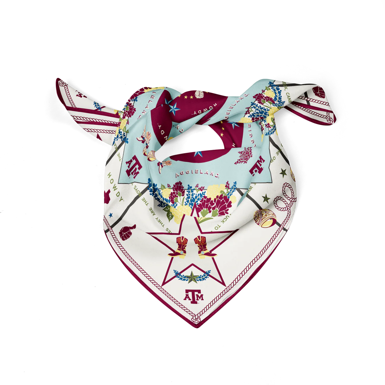 Saturday Silks - Texas A&M Aggies Saturday Scarf™