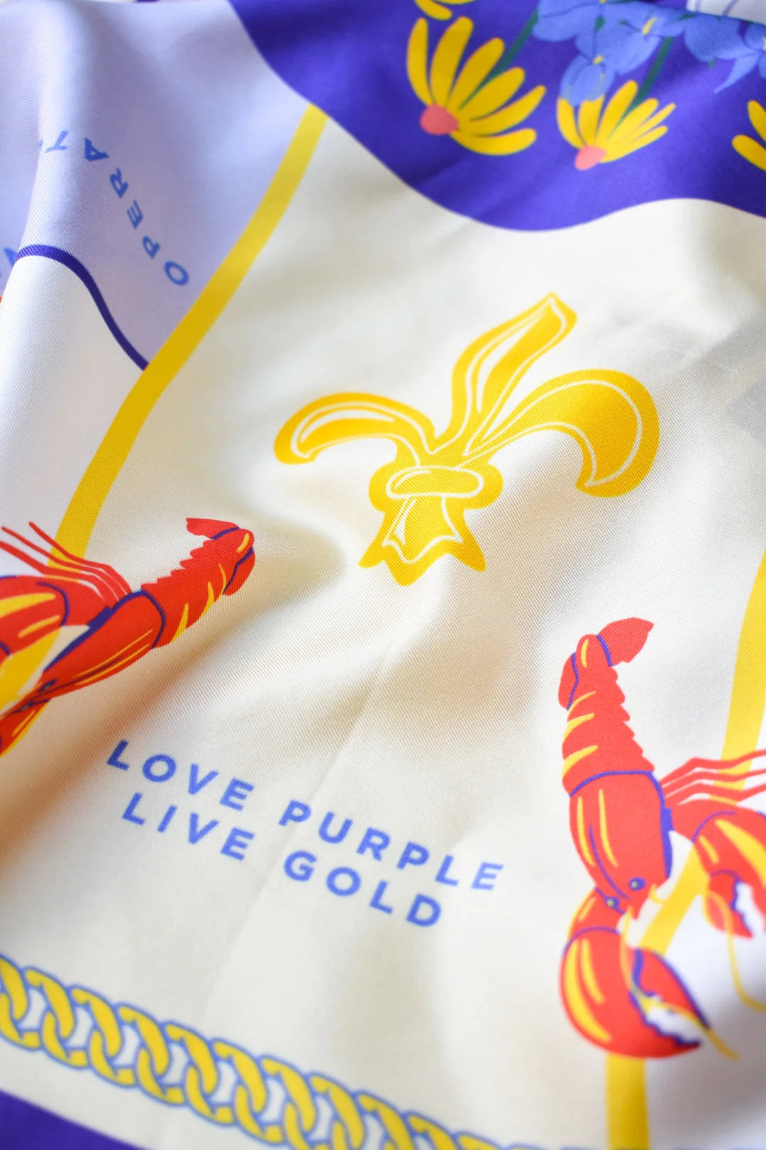 Saturday Silks - LSU Tigers - Saturday Scarf