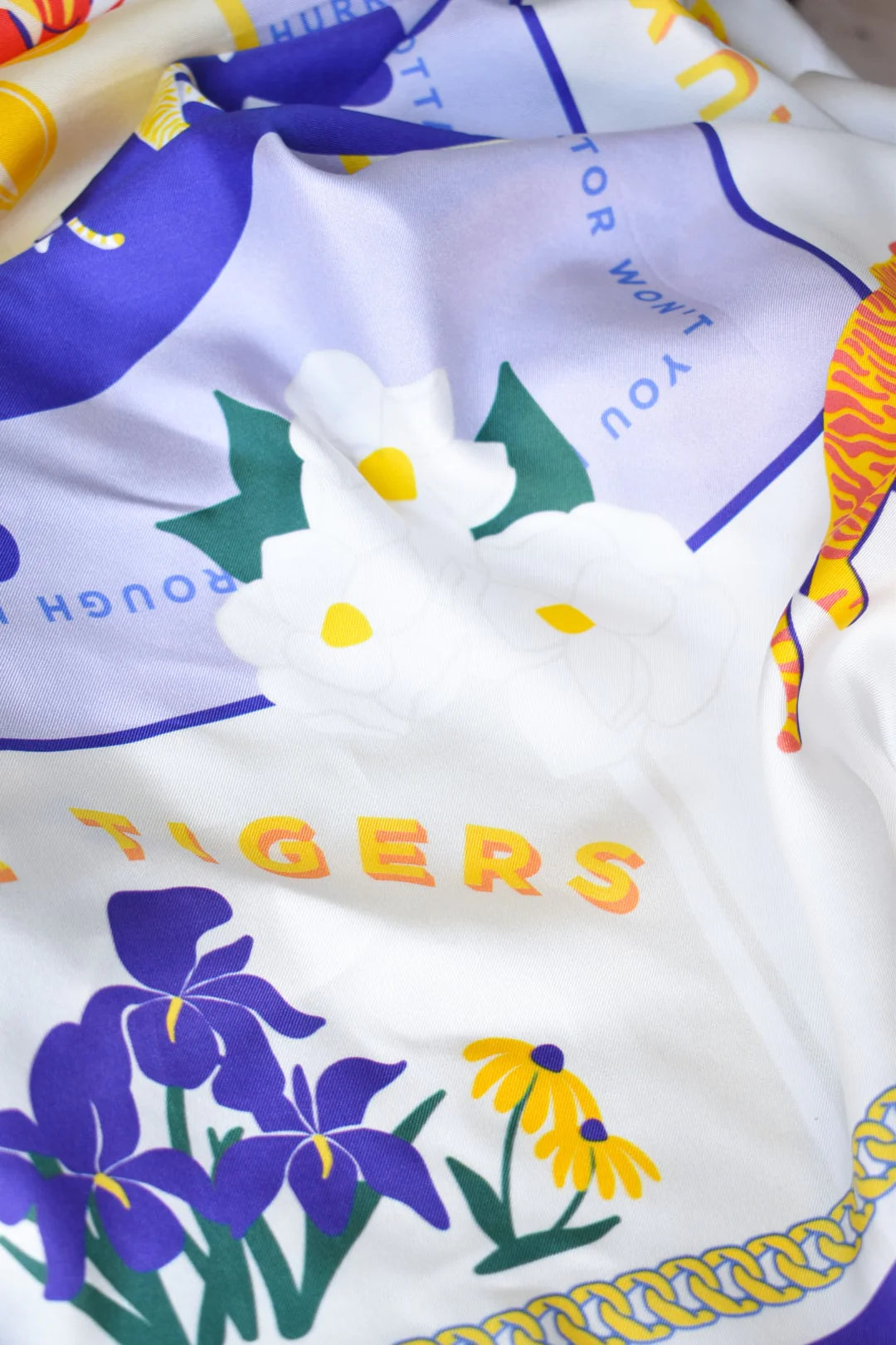 Saturday Silks - LSU Tigers - Saturday Scarf