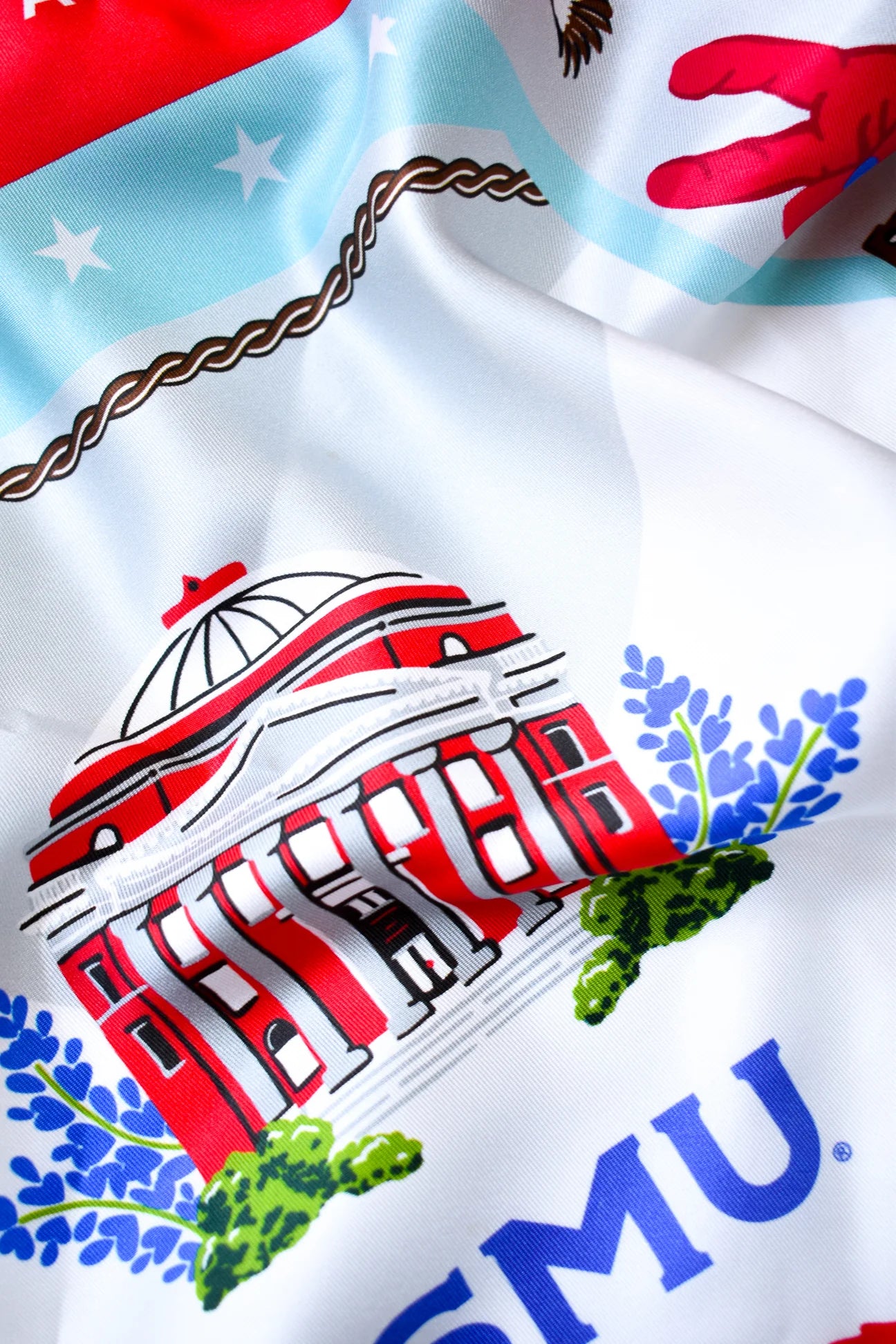 Saturday Silks - SMU Mustangs Saturday Scarf™