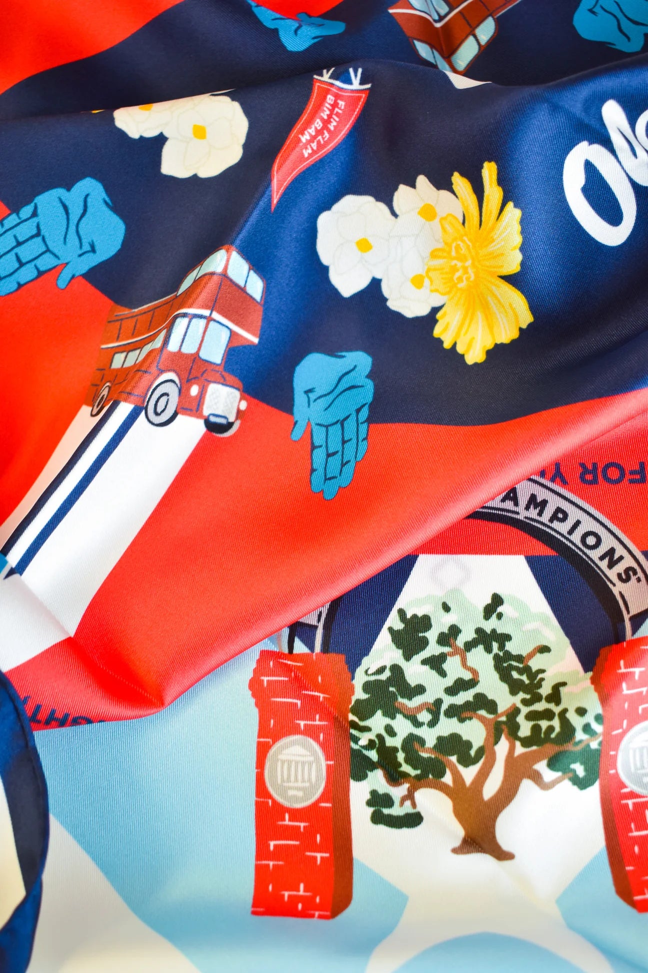 Saturday Silks - Ole Miss Rebels Saturday Scarf™