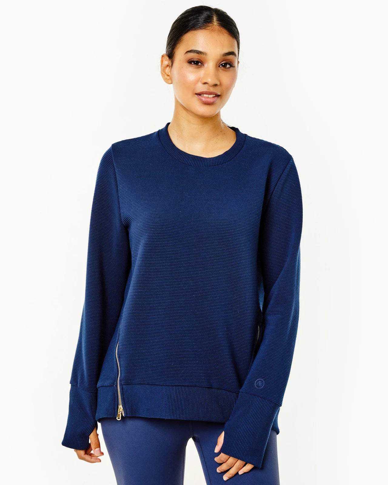 ADDISON BAY - The Everyday Crewneck - Navy