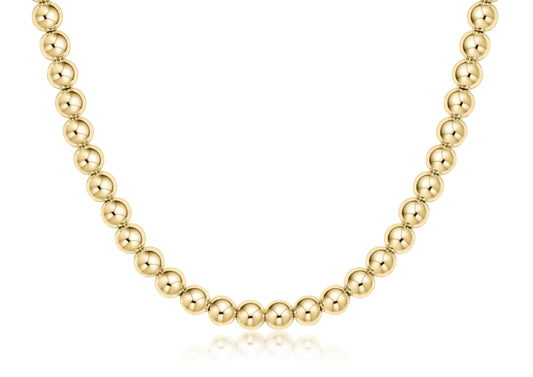 eNewton - Choker Classic Gold 6mm Bead