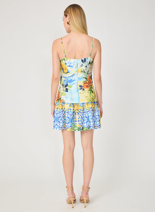 Soraya Dress - Portofino Print