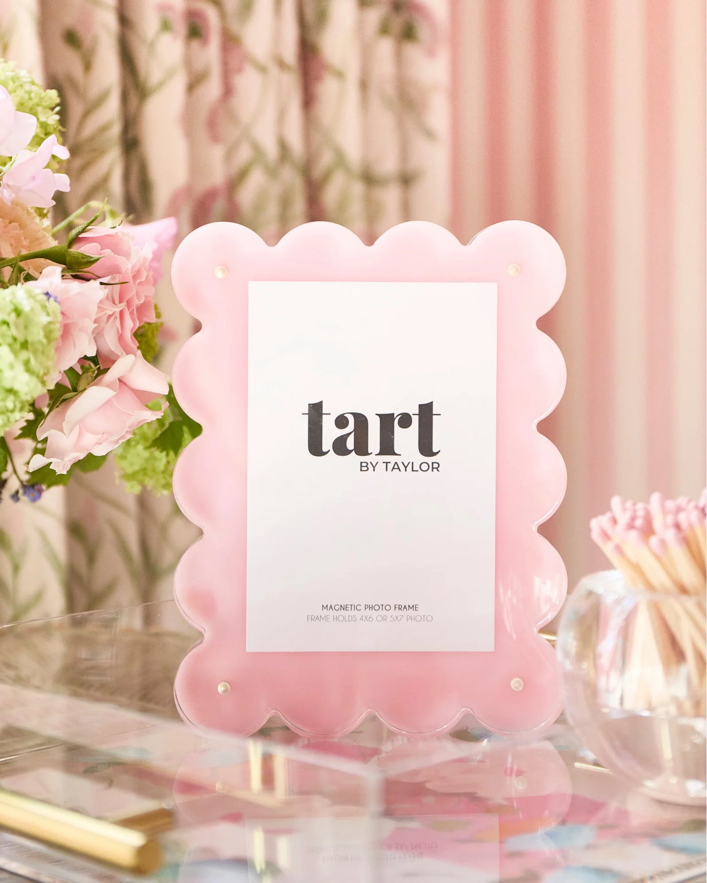 Tart By Taylor - LIGHT PINK ACRYLIC PICTURE FRAME