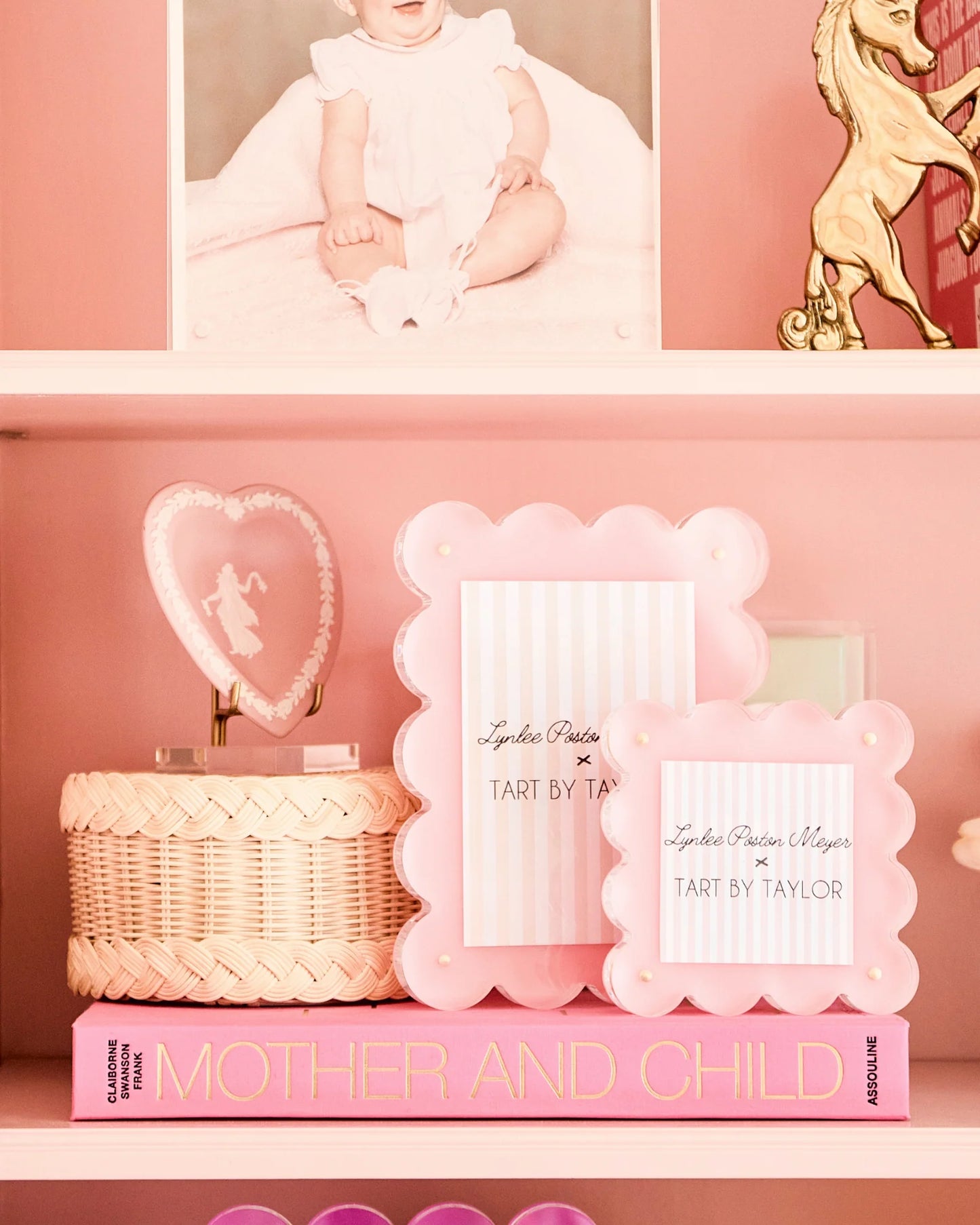 Tart By Taylor - LIGHT PINK ACRYLIC PICTURE FRAME