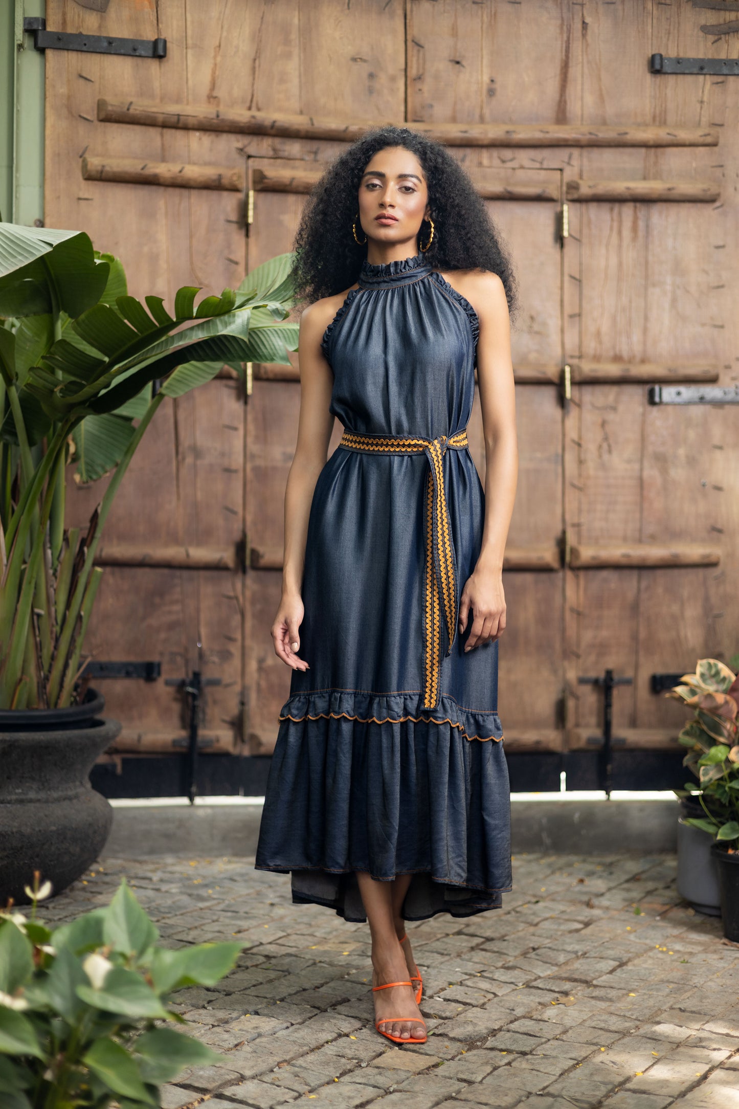 Emily Lovelock - Celine Dress - Blue