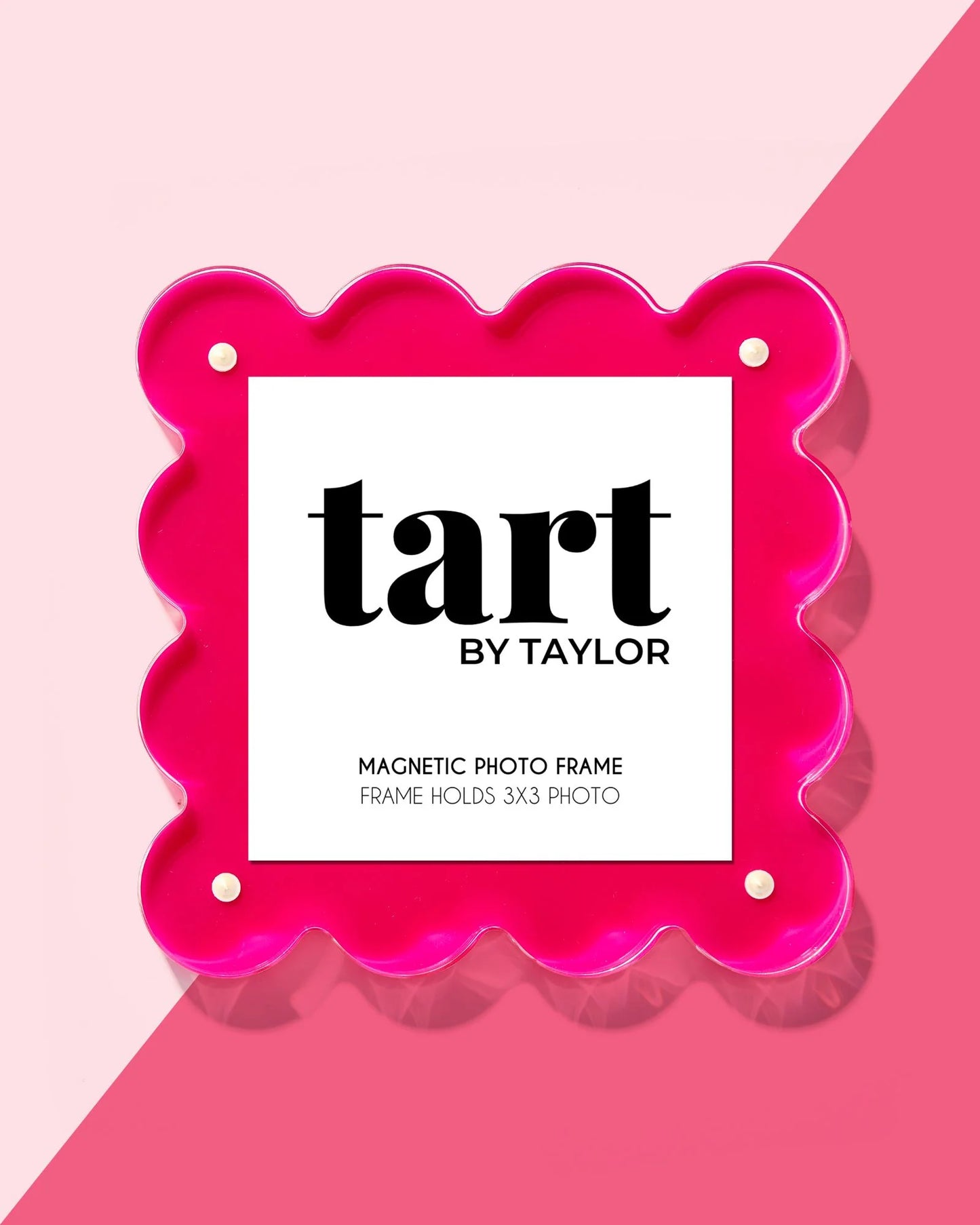 Tart By Taylor - NEON PINK MINI ACRYLIC PICTURE FRAME