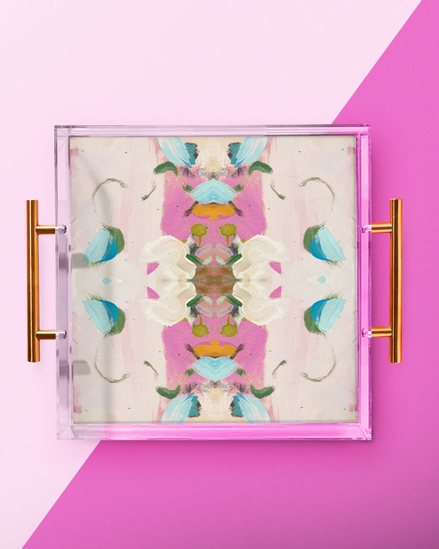 Tart By Taylor - MONETS GARDEN PINK | LAURA PARK X TART LARGE TRAY