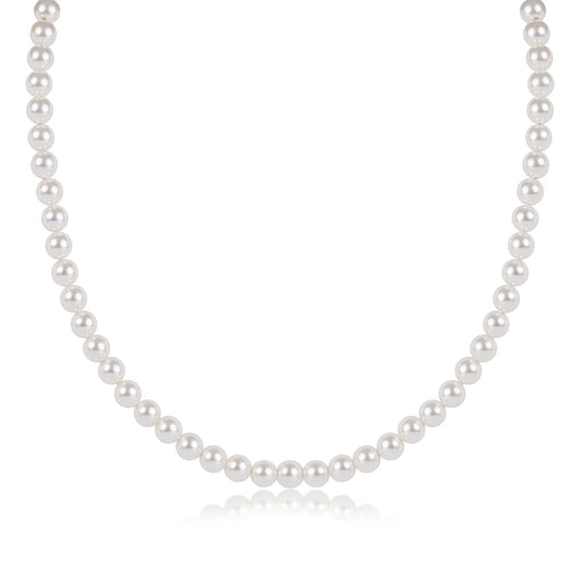 Choker Classic Pearl 5mm Bead