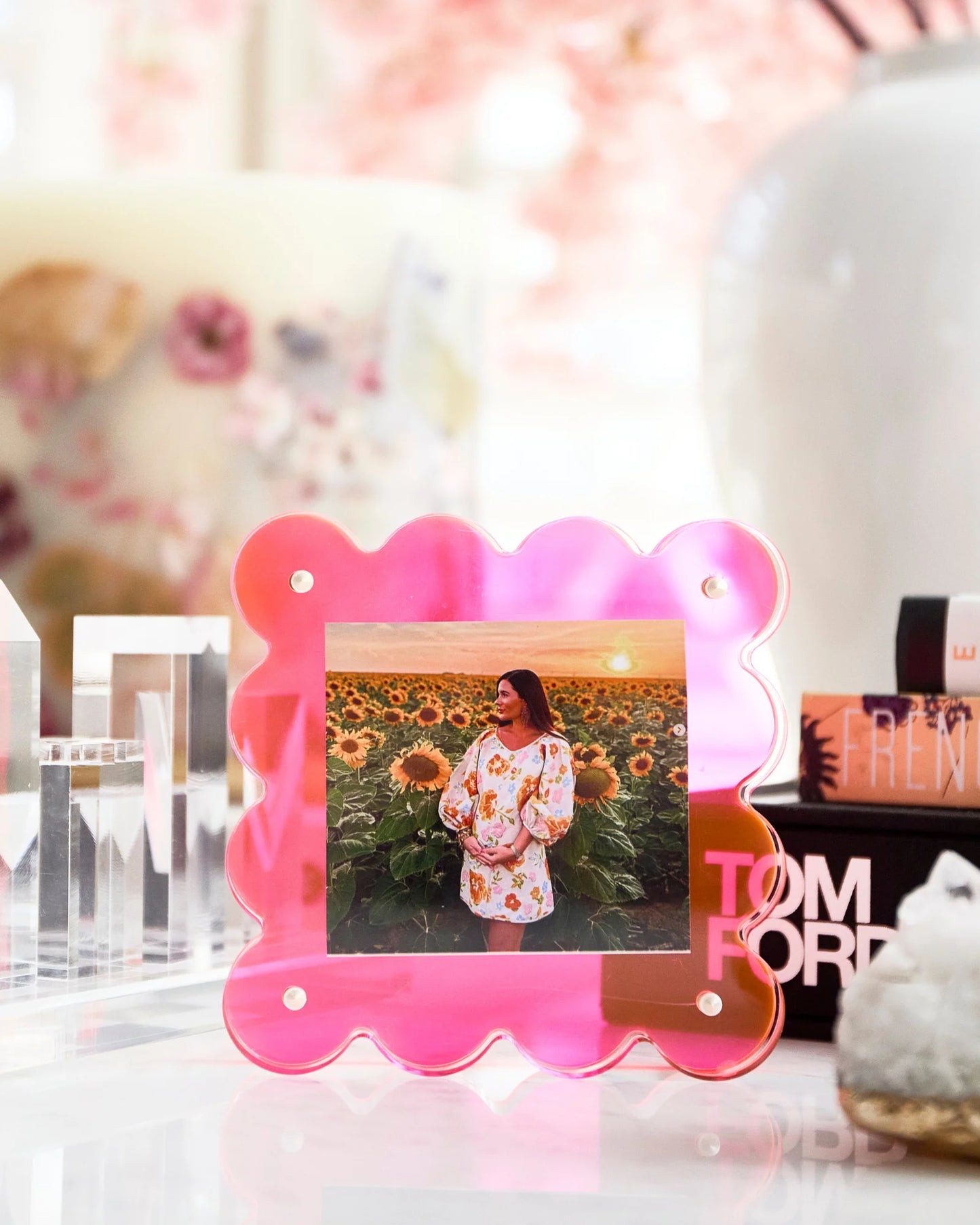 Tart By Taylor - NEON PINK MINI ACRYLIC PICTURE FRAME