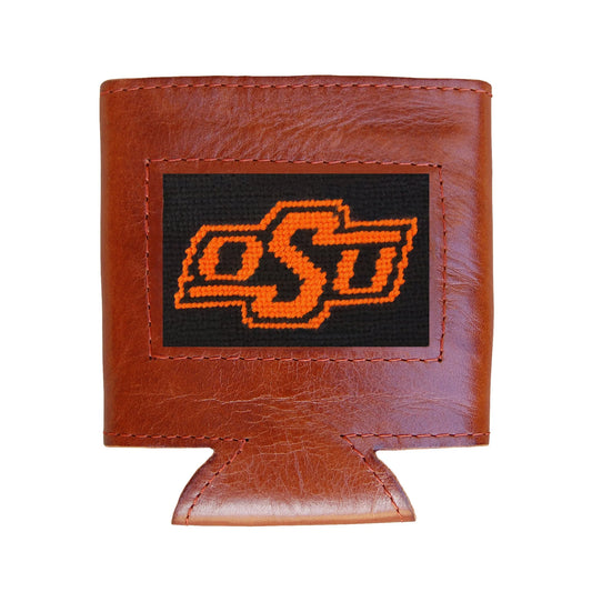 Oklahoma State Can Cooler (Black)