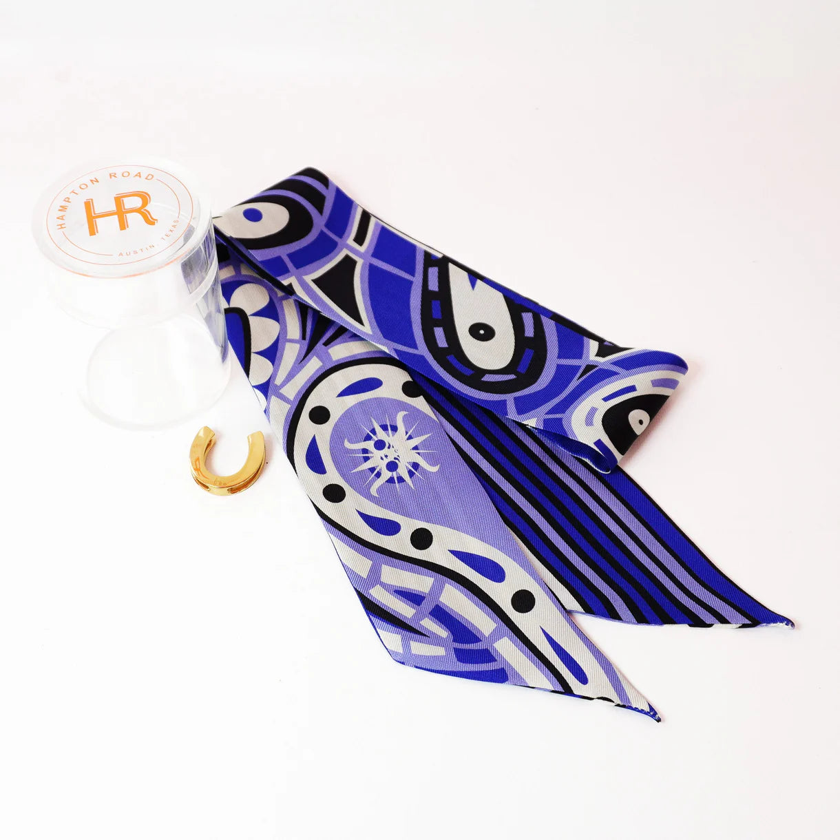 Paisley (Purple) Twillionaire & Scarf Ring